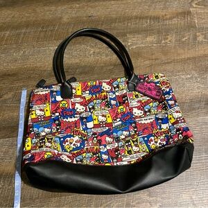 RARE Vintage Sanrio Hello Kitty Comic Book Manga Tote Handbag